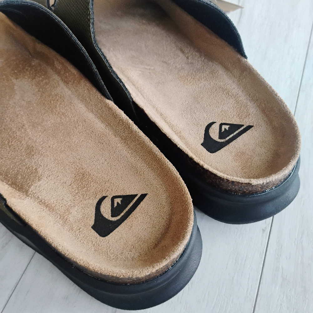 QUIKSILVER NEW Embark Double Strap Deck Sandals Slip-on - Picture 9 of 15